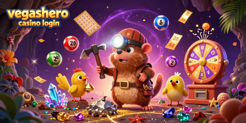Join the fun with VegasHero Casino Login as a treasure hunter and canary discover riches!